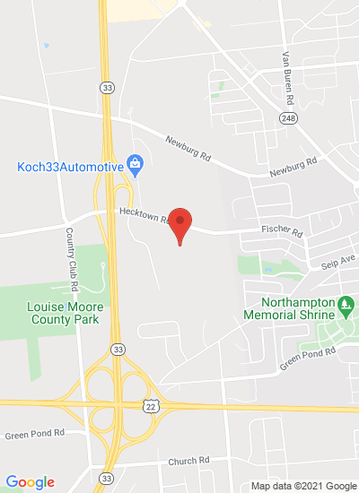 Map showing Easton, United States