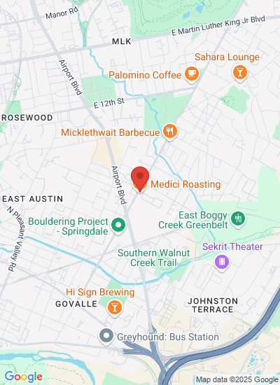 Map showing Austin, United States
