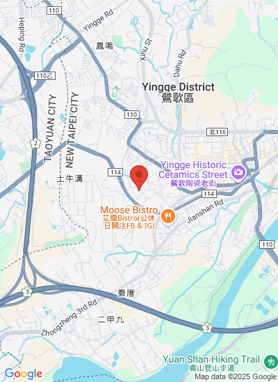 Map showing New Taipei City, China