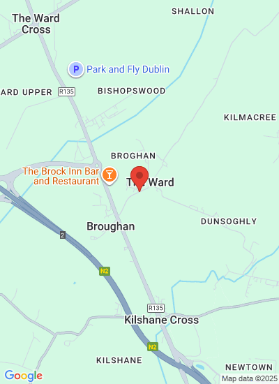 Map showing Ireland