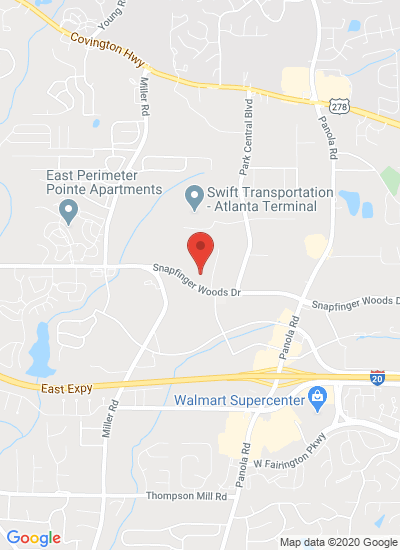 Map showing Decatur, United States