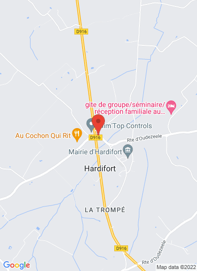Map showing Hardifort, France