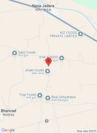 Map showing Bhavnagar, India