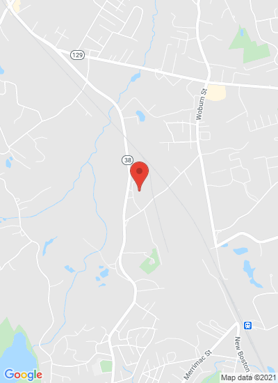 Map showing Wilmington, MA, United States