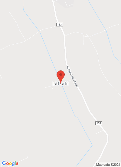 Map showing Lätkalu, Estonia