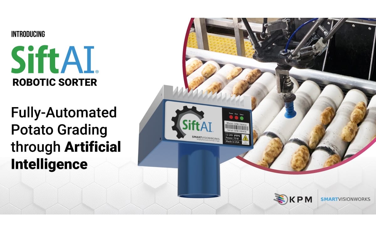 Siftai robotic sorters robotic arm in action