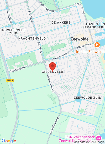 Map showing Zeewolde, Netherlands
