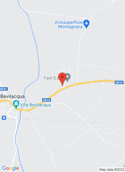 Map showing Montagnana, Italy
