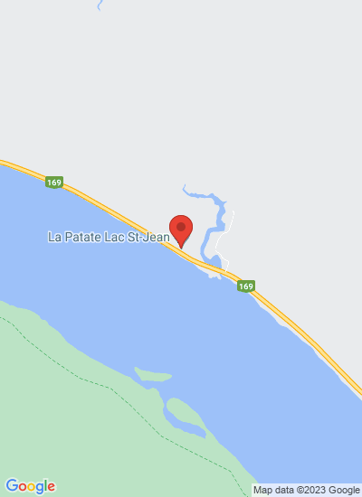 Map showing Peribonka, Canada