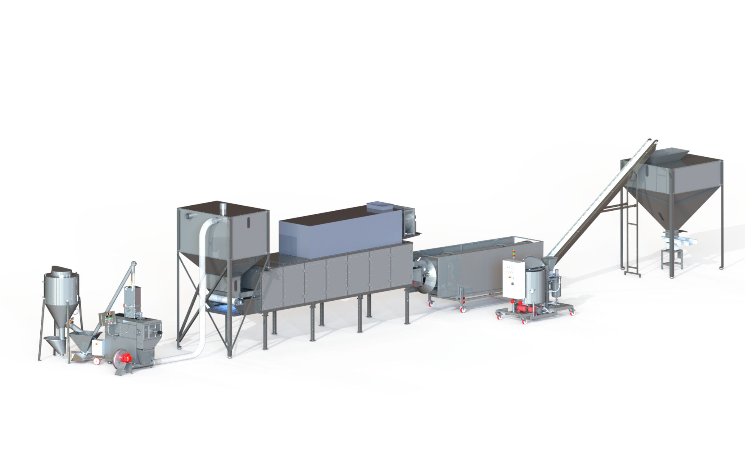 Kuipers - LaLesse Complete extrusion line