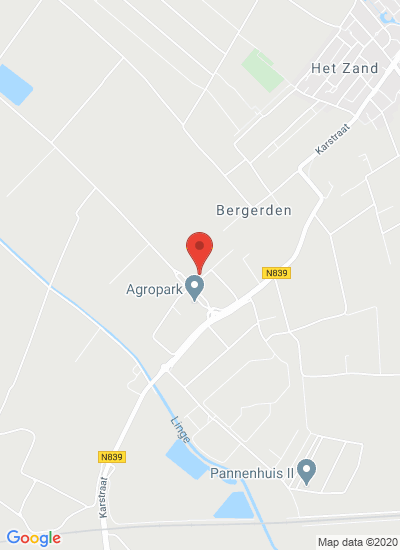 Map showing Huissen, Netherlands