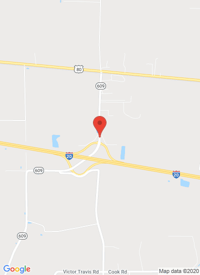 Map showing Delhi, United States