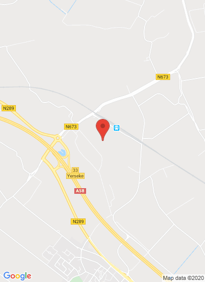 Map showing Kruiningen, Netherlands