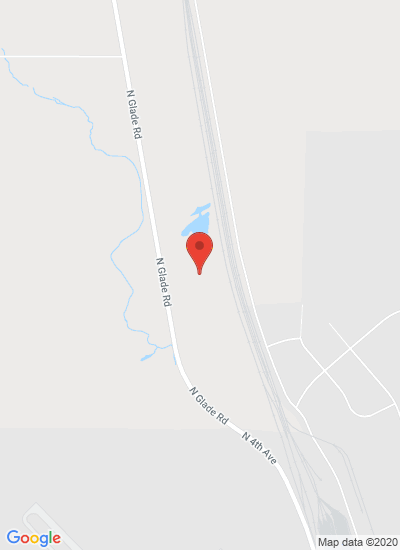 Map showing PAsco, United States