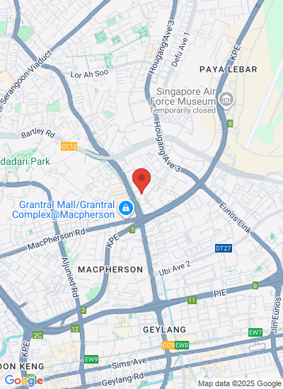 Map showing Tai Seng, Singapore