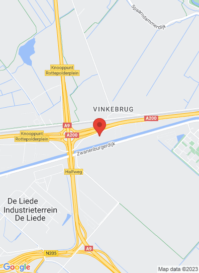 Map showing Halfweg, Netherlands