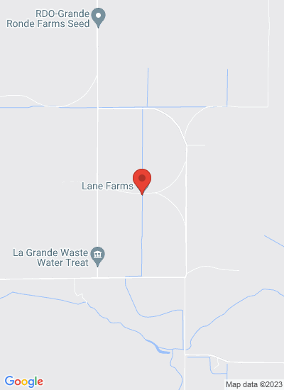 Map showing La Grande, United States