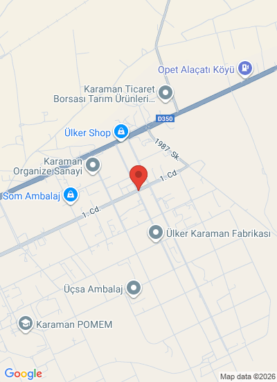 Map showing Türkiye