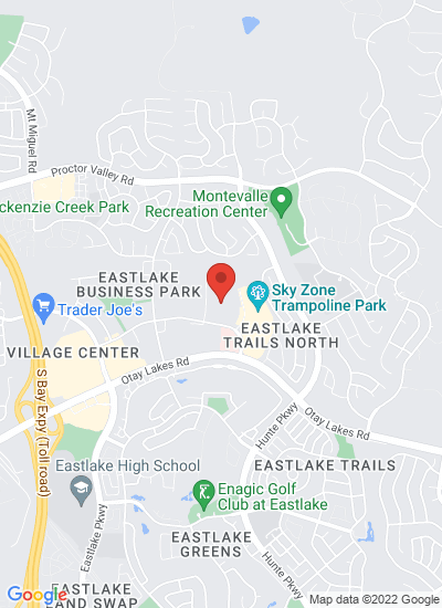 Map showing Chula Vista, United States