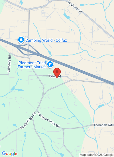 Map showing Colfax, United States