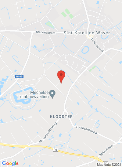 Map showing Sint-Katelijne-Waver, Belgium