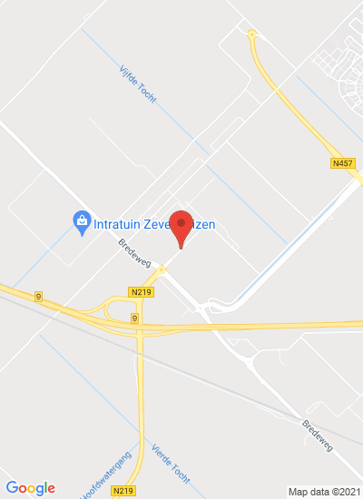 Map showing Waddinxveen, Netherlands