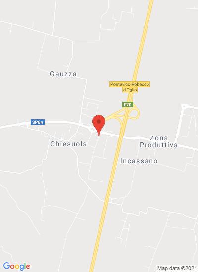 Map showing Pontevico, Italy