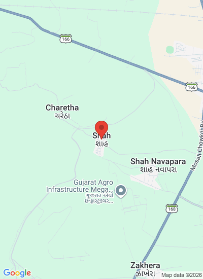 Map showing Surat, India