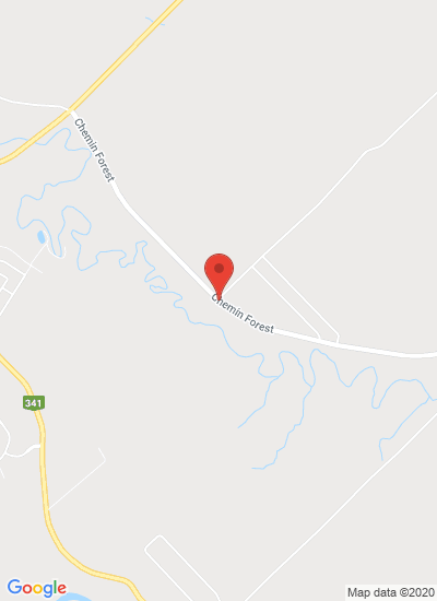 Map showing Rawdon, Canada