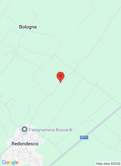 Map showing Redondesco, Italy