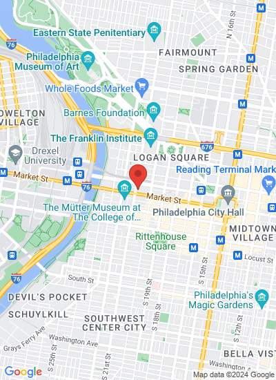 Map showing Radnor, United States