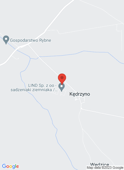 Map showing Kołobrzeg, Poland