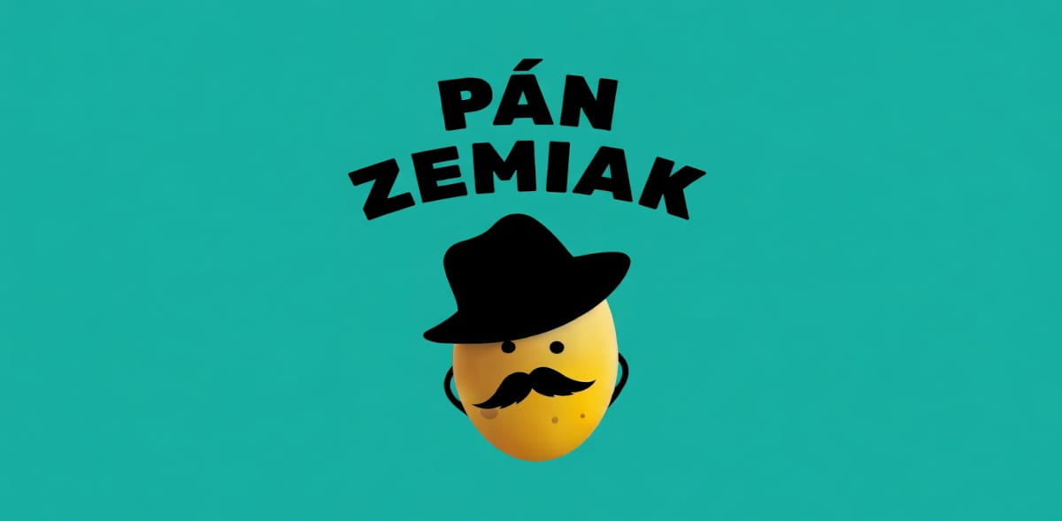 Pán Zemiak. logo