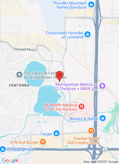 Map showing Loveland, United States