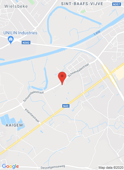 Map showing Sint-Eloois-Vijve, Belgium