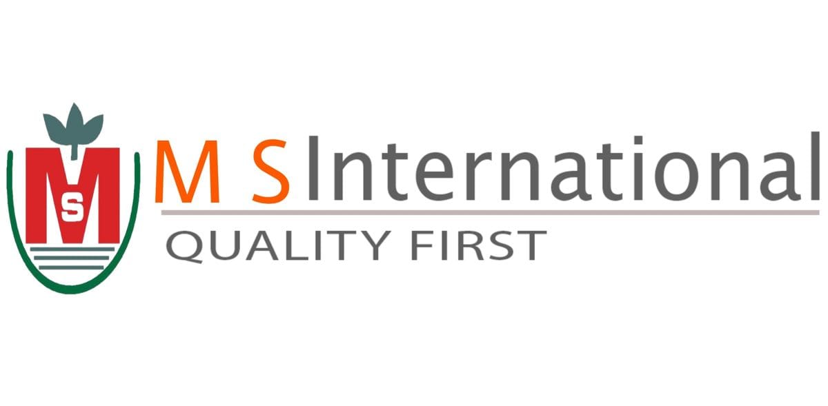 M S International logo