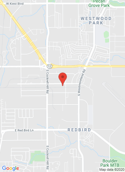 Map showing Dallas, United States