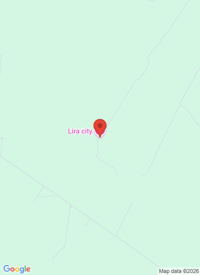 Map showing Uganda