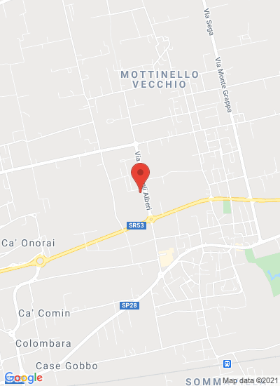 Map showing Galliera Veneta, Italy