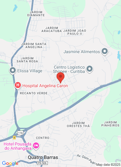 Map showing Cocal do Sul, Brazil