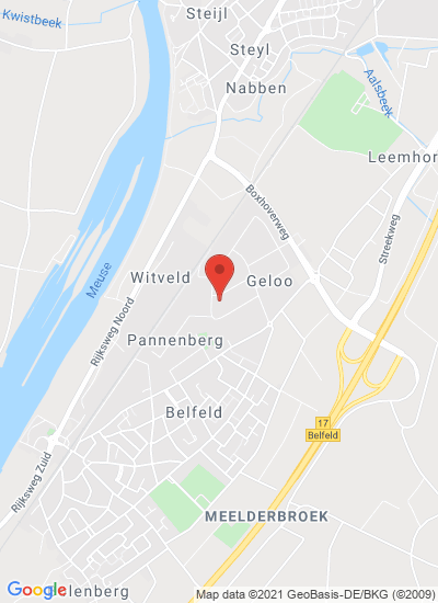 Map showing Belfield, Netherlands