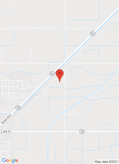 Map showing Rupert, United States
