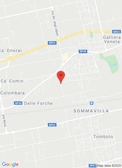 Map showing Galliera Veneta, Italy