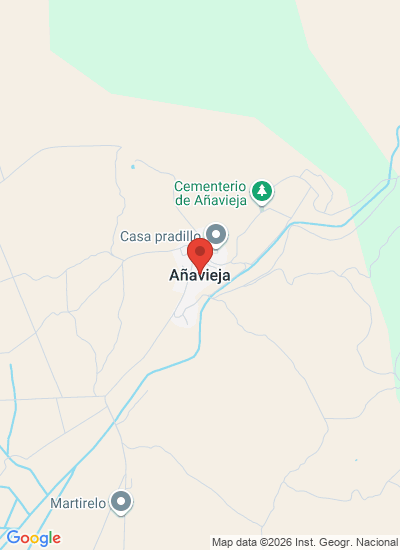 Map showing Añavieja, Spain