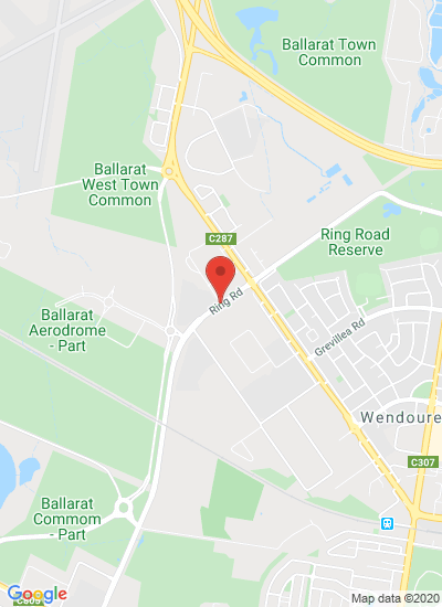 Map showing Wendouree, Australia