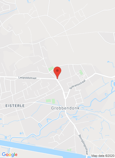 Map showing Grobbendonk, Belgium