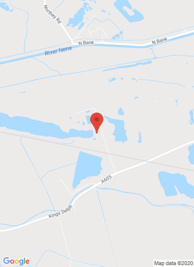 Map showing Peterborough, United Kingdom