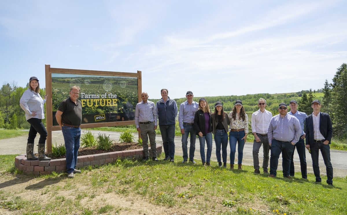 Mccain foods canada farm of the future mcd visit
