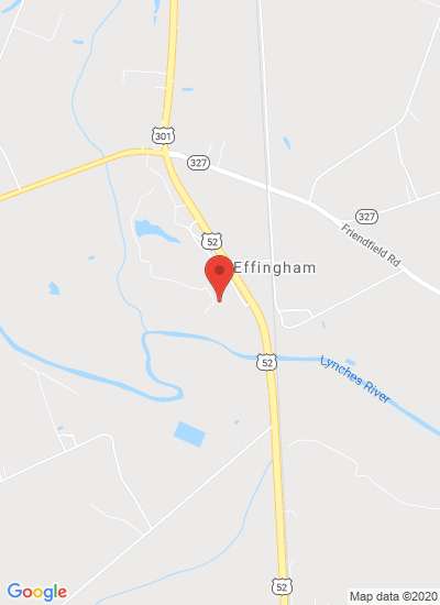 Map showing Effingham, United States