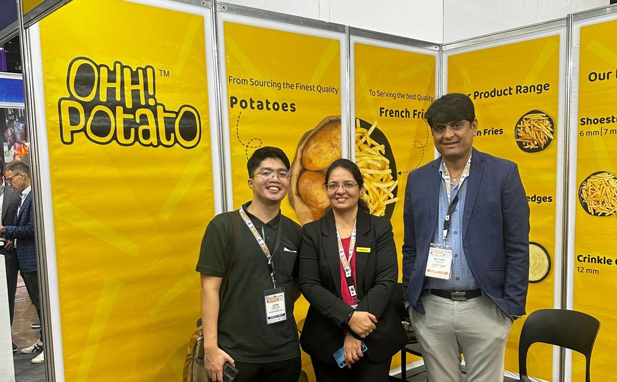 Ohh potato participated in wofex manila